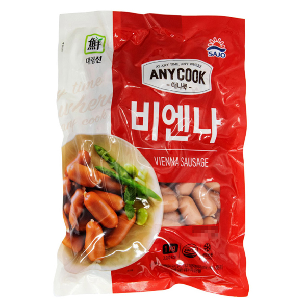 [사조오양] 애니쿡 비엔나 (1kg×10봉)