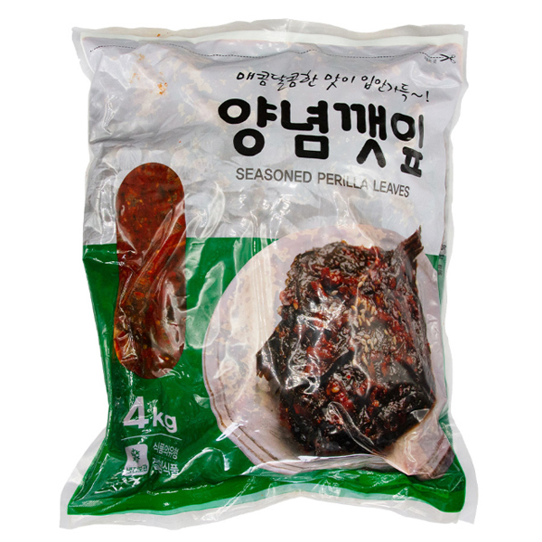 [맛두레] 양념깻잎 (4kg)
