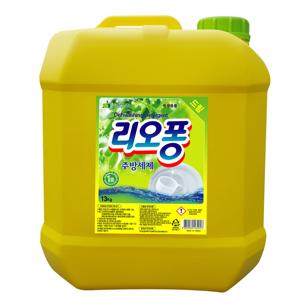 [성진켐] 리오퐁 뉴드림 주방세제 13kg